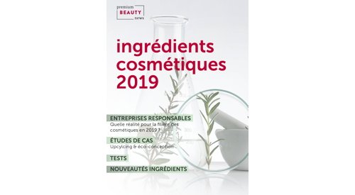 Ingrédients cosmétiques 2019