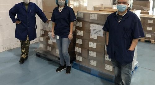 Qosina donates personal protection equipment in support of health care workers