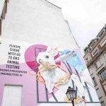 La campagne "Save Cruelty Free Cosmetics" à Paris (photo : Kristy Sparow at Getty Images)