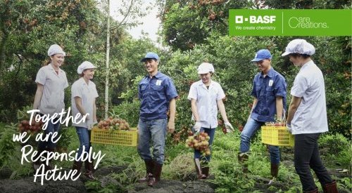 BASF's Care Creations® launches the Responsibly Active sustainability program
